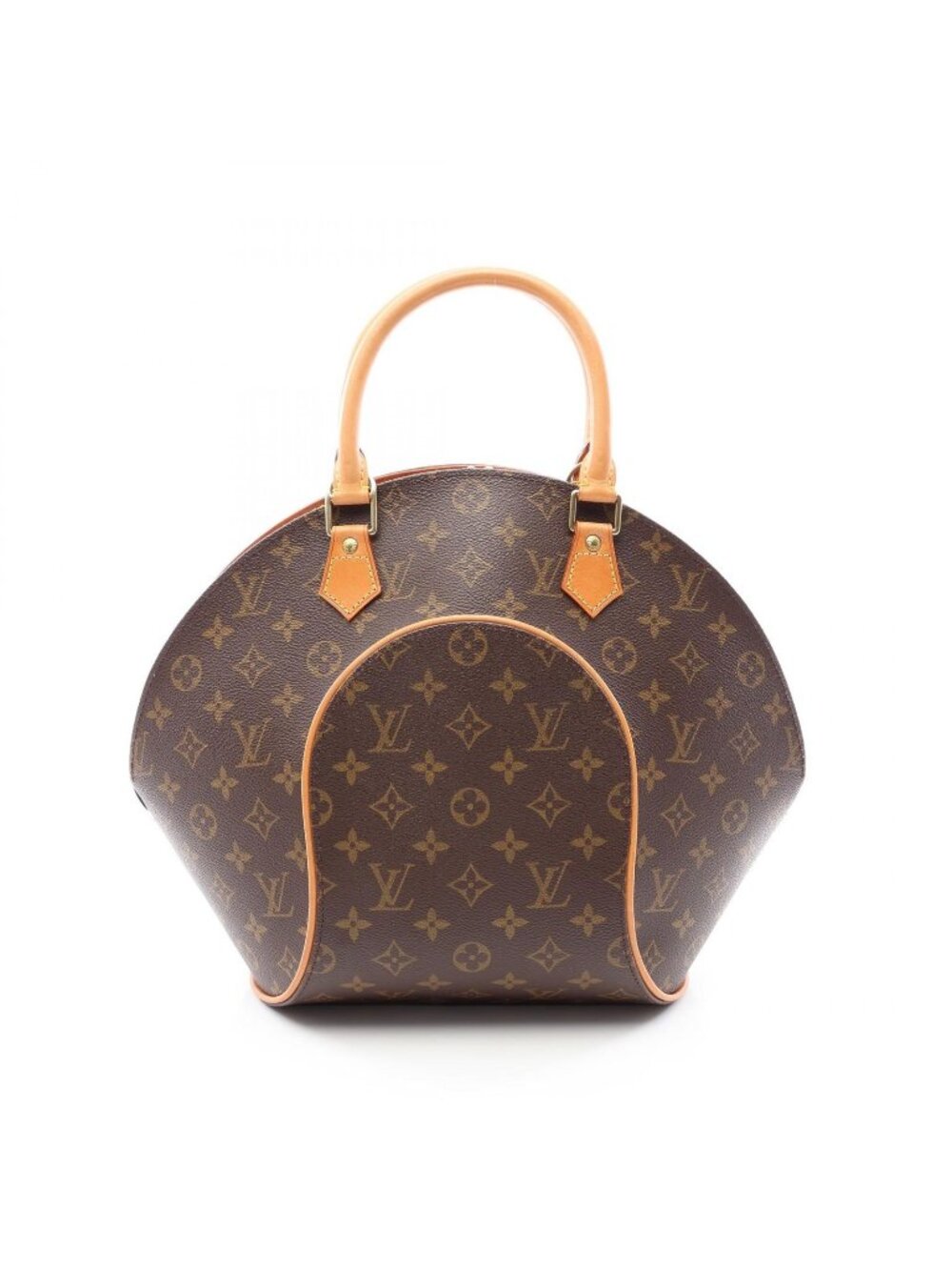 Louis Vuitton Handbag Canvas Leather Ellipse